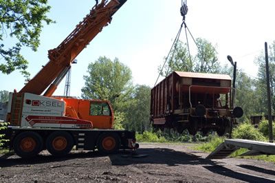 Załadunek , transport oraz rozładunek wagonów - Zdjęcie